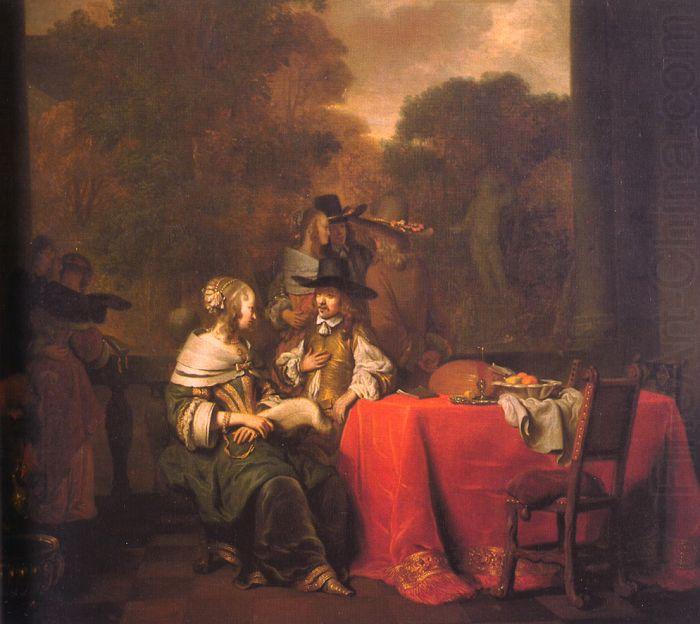 Gerbrand van den Eeckhout Party on a Terrace oil painting picture